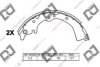 DJ PARTS BS1192 Brake Shoe Set